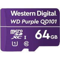 Micro SD kartica za kamere video nadzora WD PURPLE 64 GB