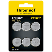 Baterija litijska, Intenso, CR2032/6, 3 V, dugmasta, blister 6 kom 