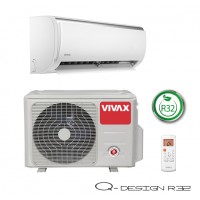 Klima uređaj Vivax Q Design ACP-12CH35AEQIs, 3.5kW, 3D Inverter, mogućnost WiFi