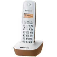 Telefon bežični, Panasonic, KX-TG1611FXF,  LED display, bijelo/bež