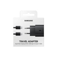 Punjač Samsung EP-TA800XWEGWW, 25W Fast Charge USB-C s odvojivim kablom, black