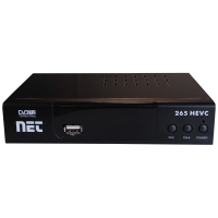 Prijemnik zemaljski NET, DVB-T2 H.265 HEVC , display, SCART HDMI