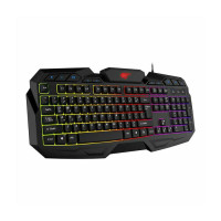 Tipkovnica GAMENOTE HV-KB406L (gaming, membranska, pozadinsko osvjetljenje, crna)