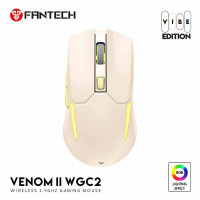 MIŠ GAMING BEŽIČNI FANTECH 4000 DPI VENOM II WGC2-BG VIBE BEŽ