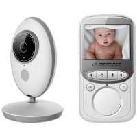 Baby monitor Esperanza, 2.4" LCD, LED indikator, 2.4 GHz