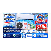 Klima Vivax 3,5kW SA UKLJUČENOM MONTAŽOM samo 539 €