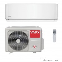Klima uređaj Vivax R+ Design ACP-09CH25AERI+, 2.7kW, 3D Inverter, Ionizator, Wi-Fi ready- white