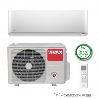 Klima uređaj Vivax Y Design ACP-12CH35AEYIs, 3.5kW, Inverter, Ionizator, -32°C grijanje, Wi-Fi