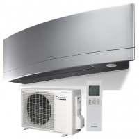 Klima uređaj DAIKIN Emura FTXJ25AS/RXJ25A, 2.4kW, Inverter, WiFi, srebrna
