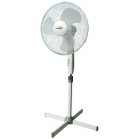 Ventilator sa postoljem home SF 41, Promjer 40cm, Visina 100-130 cm, 45W, ±85°, bijela
