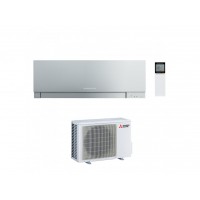 Klima uređaj Mitsubishi Electric Kirigamine Zen DC Inverter MSZ-EF25VGS/MUZ-EF25VG, 2.5kW, WiFi - srebrna