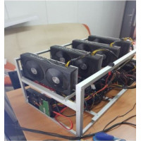 Mining rig 4 kom RX580 Pulse DUAL, 8GB DDR5, 256-bit, RABLJENO