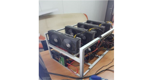 Mining rig 4 kom RX580 Pulse DUAL, 8GB DDR5, 256-bit, RABLJENO