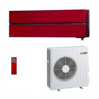 Klima uređaj Mitsubishi Electric Kirigamine Style 6.1 kW rubin crvena, MSZ-LN60VGR/MUZ-LN60VG, WiFi ugrađen