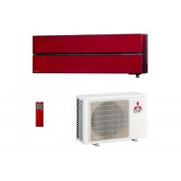 Klima uređaj Mitsubishi Electric Kirigamine Style 5.0 kW rubin crvena, MSZ-LN50VGR/MUZ-LN50VG , WiFi ugrađen
