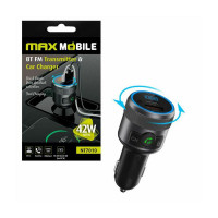 FM transmitter i Auto punjač, Brzi 42W, MAXMOBILE - NT7010