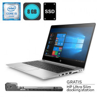 HP EliteBook 840 G5 - i5-8350U, 8GB DDR4, 240GB SSD, WinPro