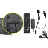 DVB-T2 mini tuner, TV tuner  STRONG SRT 82, HEVC/H.265, 10 bits, 5V