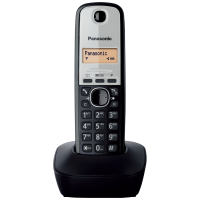 Telefon bežični, Panasonic, KX-TG1911FXG, LED display, crni
