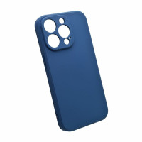 MASKICA +CLASS SILICONE EDGE ZA APPLE IPHONE 15 PRO TAMNO PLAVA