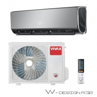 Klima uređaj VIVAX W Design, ACP-18CH50REWI, 5kW, 3D Inverter, R32, WiFi - Siva