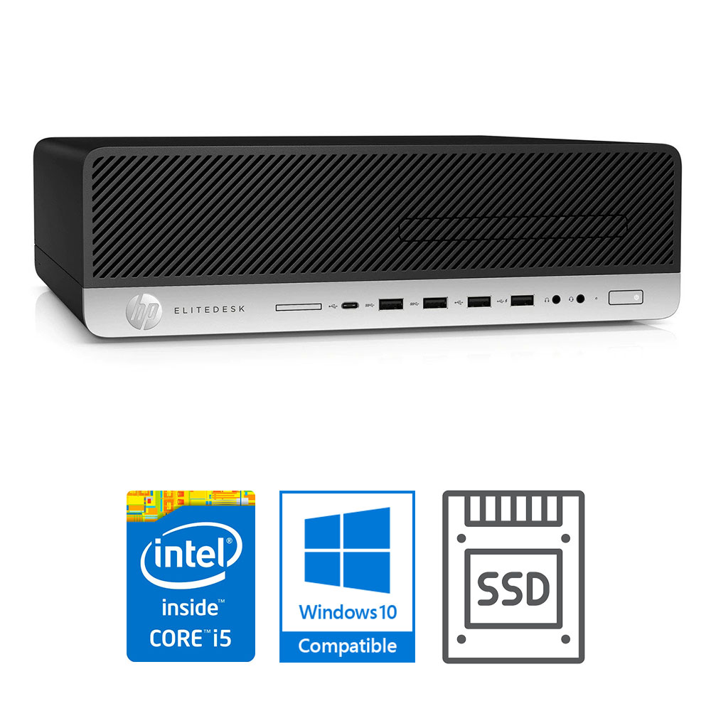 HP EliteDesk 800 G3 SFF i5-6500, 8GB, 240GB SSD + 500GB HDD